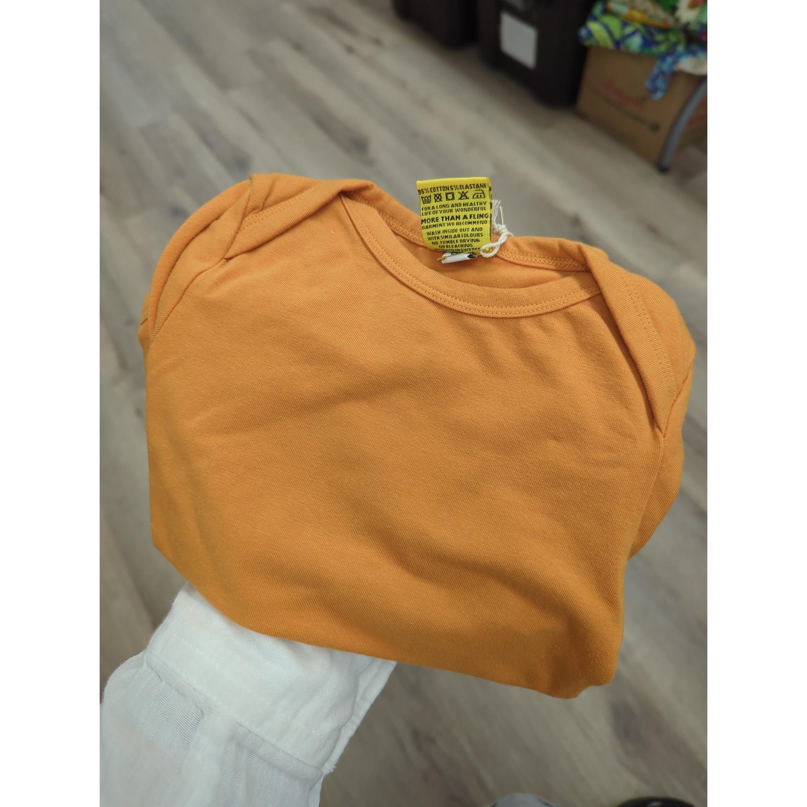 More Than a Fling Yam Onesie in 4-6 months / 68cm-Warehouse Find-Modern Rascals