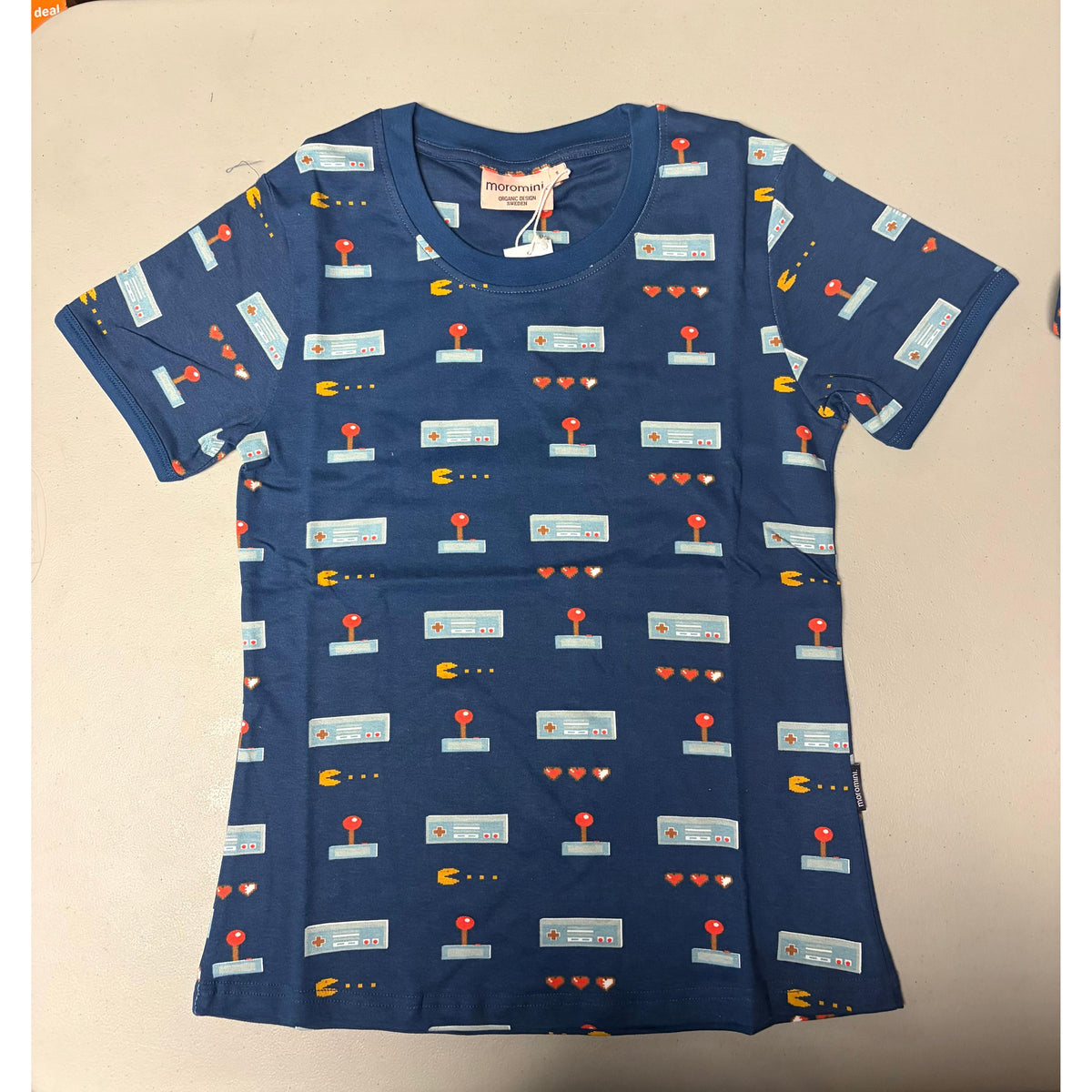 Moromini Women's Short Sleeve Shirt - Original Gamer - Size S-Warehouse Find-Modern Rascals