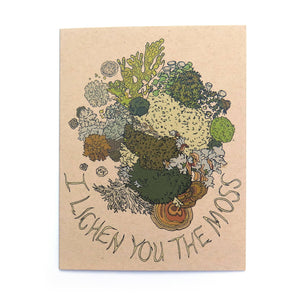Moss and Lichen Card-Wild Life Illustration Co.-Modern Rascals