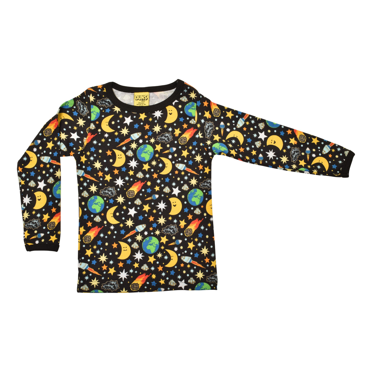Mother Earth - Black Long Sleeve Shirt-Duns Sweden-Modern Rascals