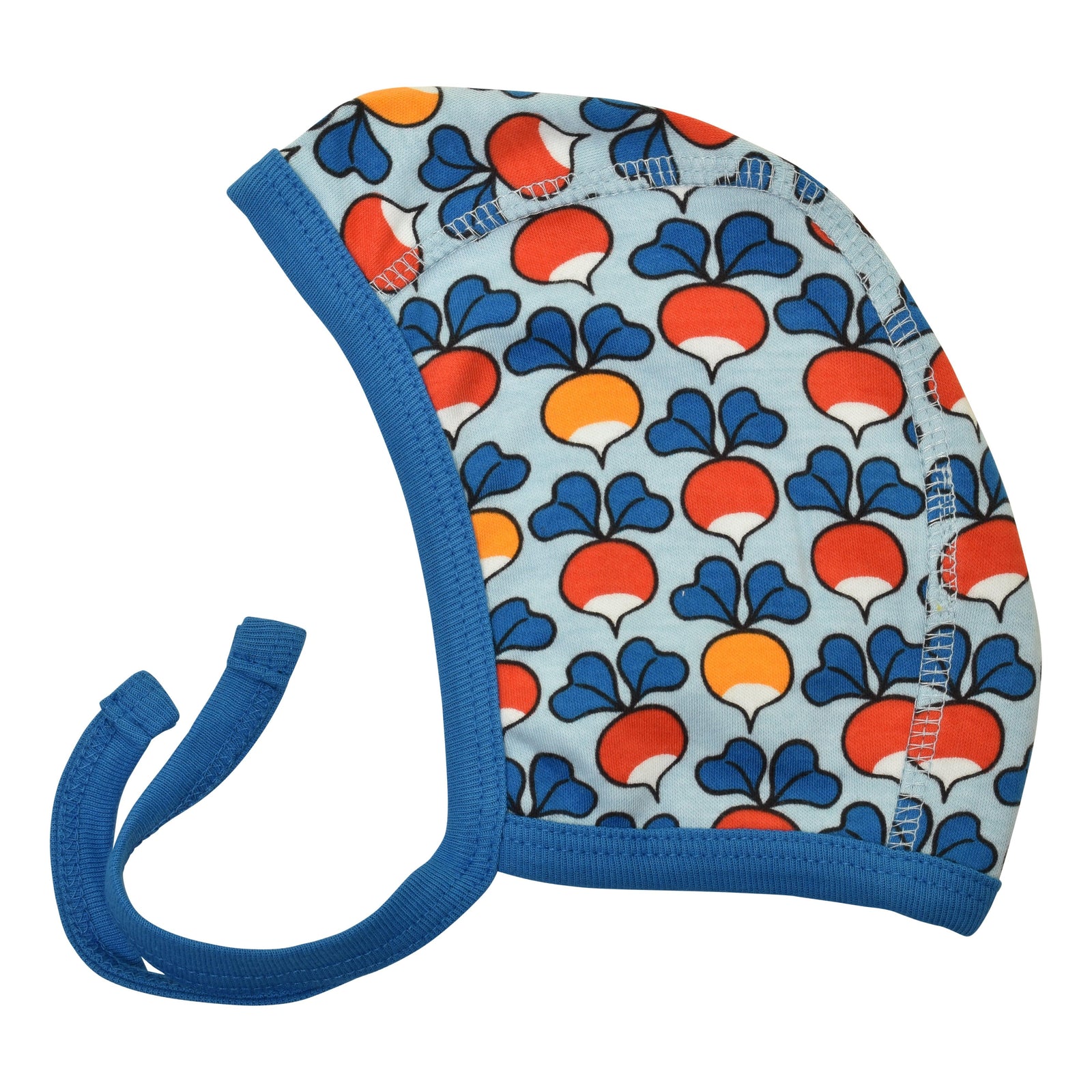 Multi Radish - Blue Baby Hat-Duns Sweden-Modern Rascals