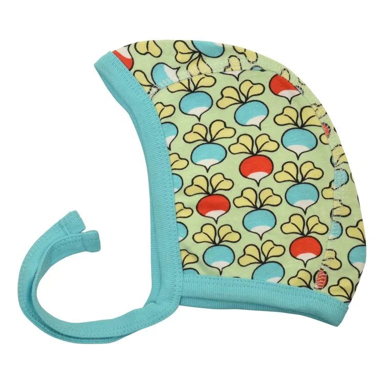 Multi Radish - Green Ash Baby Hat-Duns Sweden-Modern Rascals