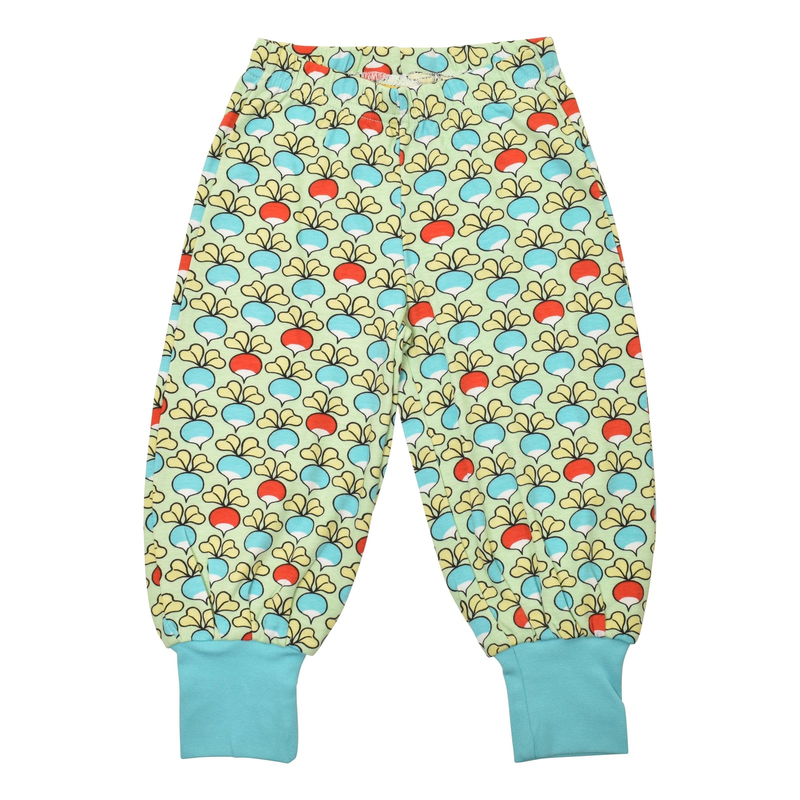 Multi Radish - Green Ash Baggy Pants-Duns Sweden-Modern Rascals