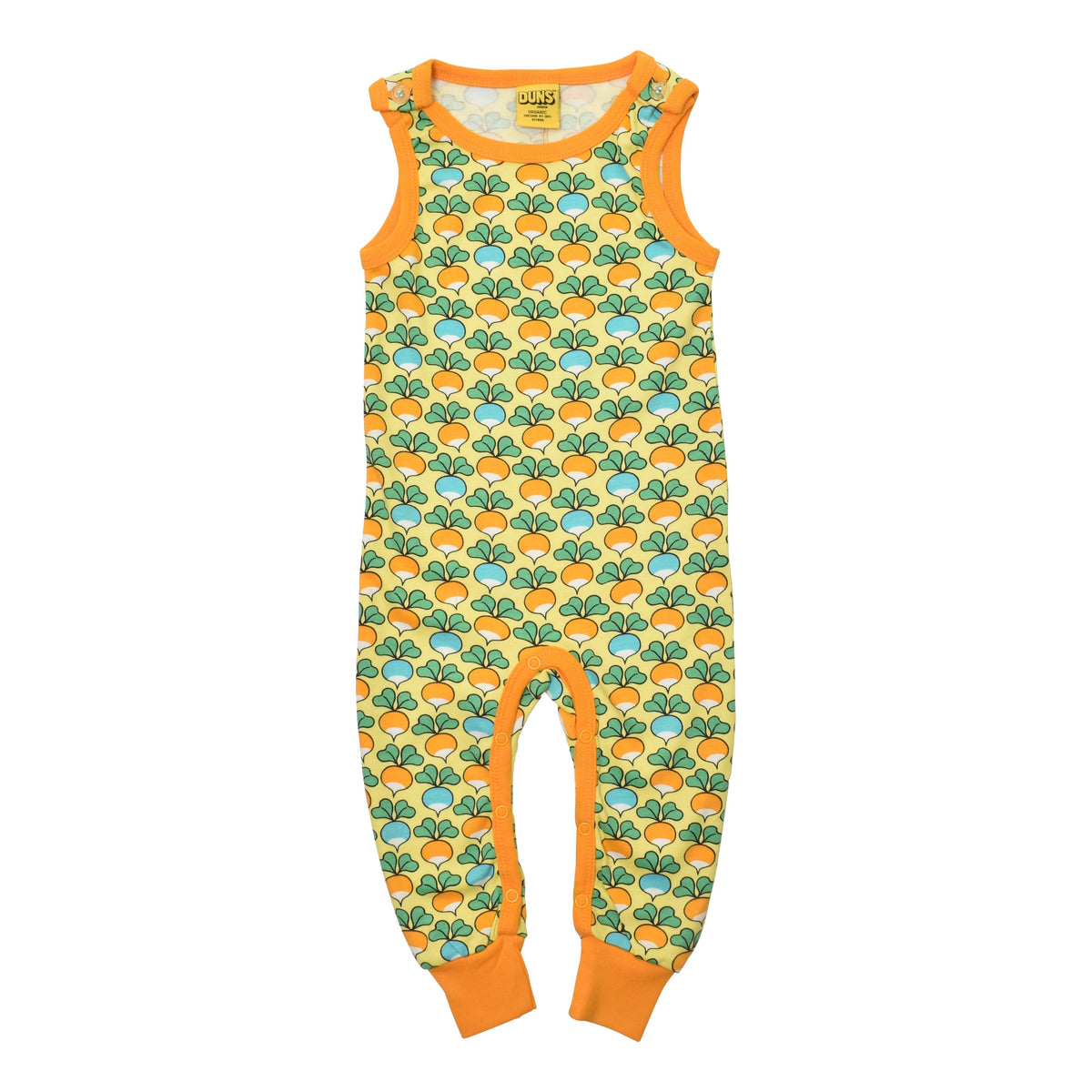 Multi Radish - Yellow Cream Dungarees-Duns Sweden-Modern Rascals