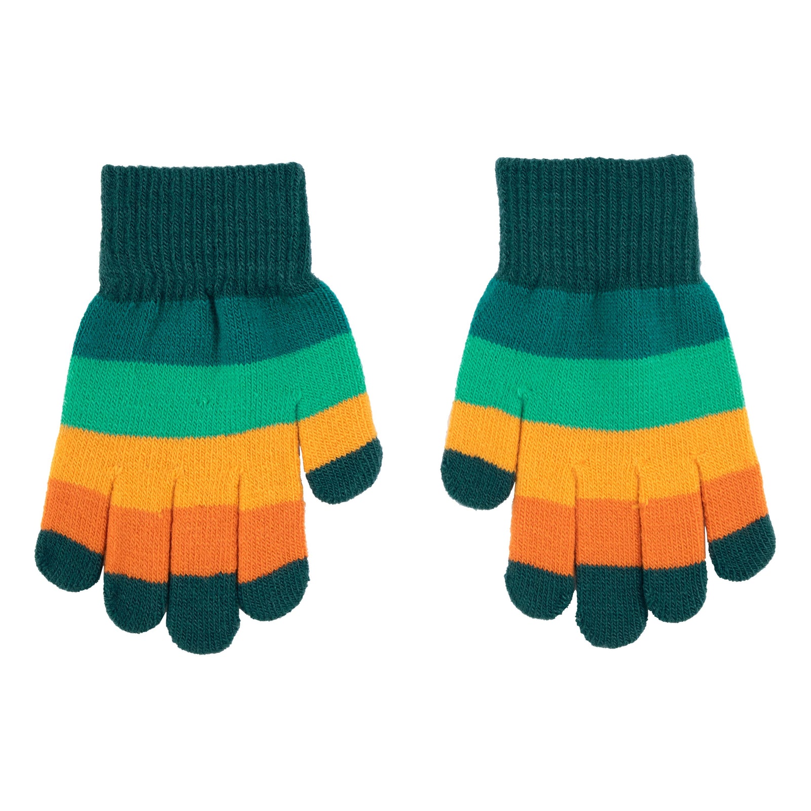 Multistripe Knit Glove - Matterhorn Stripe-Villervalla-Modern Rascals