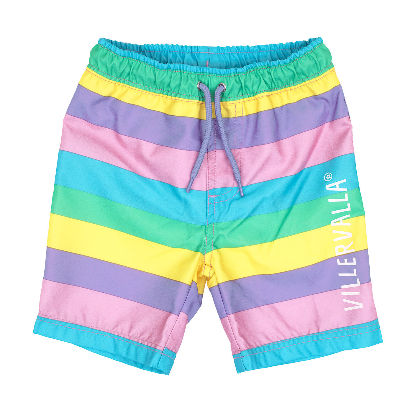 Multistripe Surf Shorts in Botanic - 2 Left Size 2-4 years-Villervalla-Modern Rascals