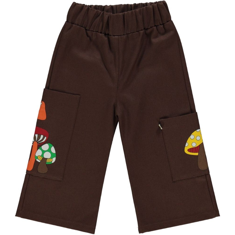 Mushroom Canvas Trousers - 2 Left Size 4-5 & 5-6 years-Smafolk-Modern Rascals