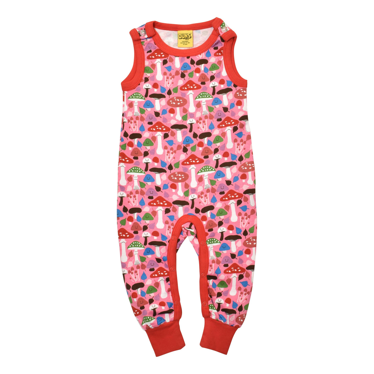 Mushroom - Pink Dungarees-Duns Sweden-Modern Rascals