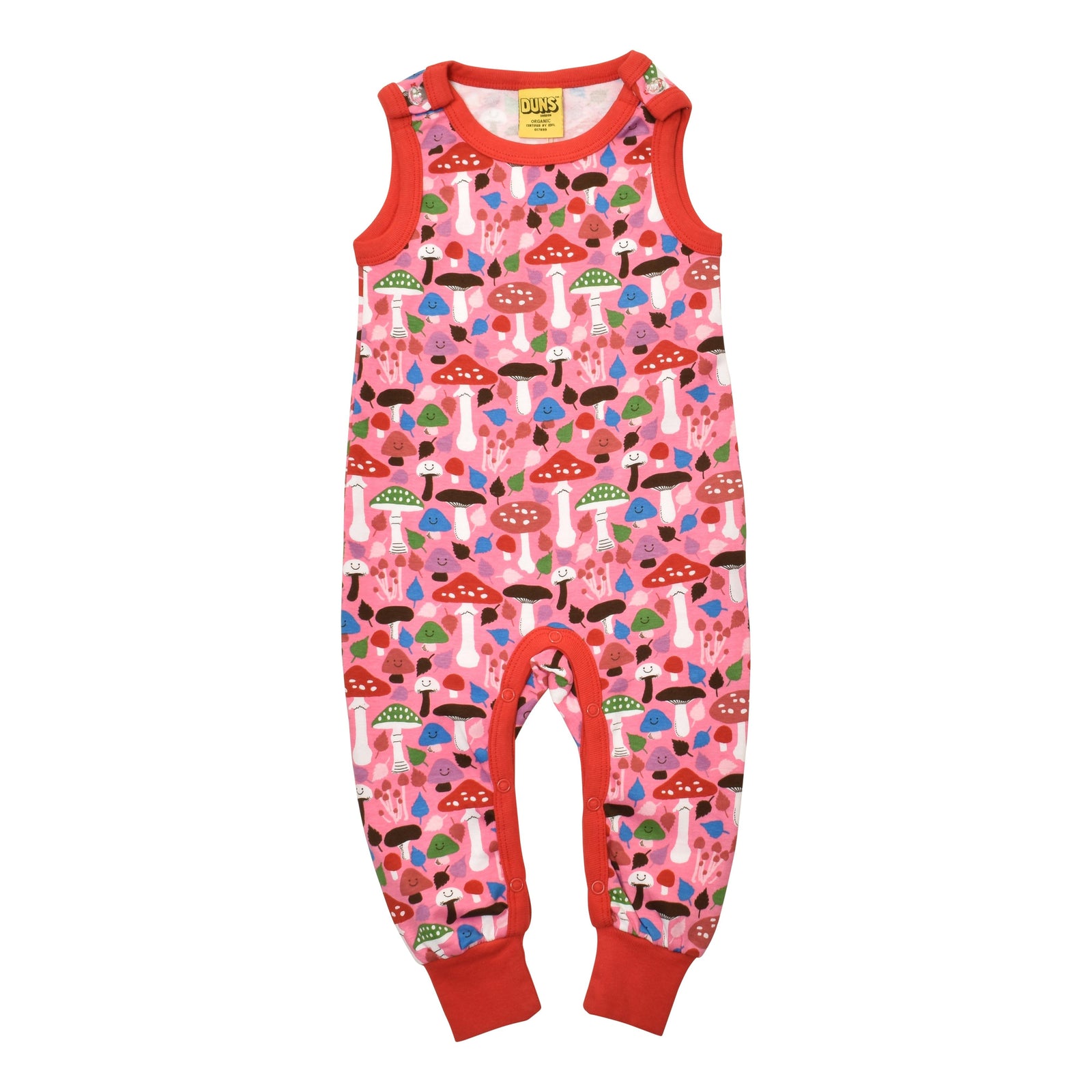 Mushroom - Pink Dungarees-Duns Sweden-Modern Rascals