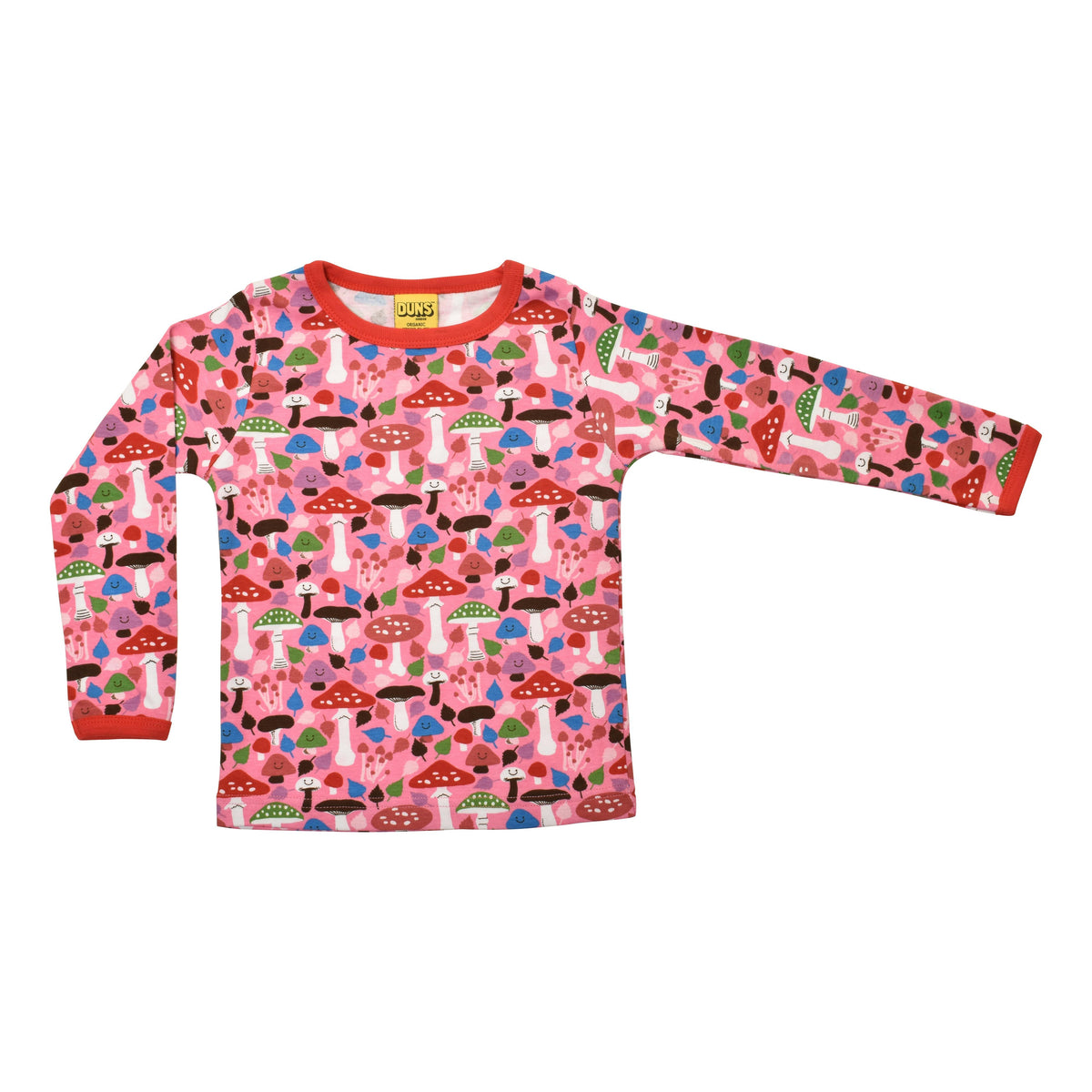 Mushroom - Pink Long Sleeve Shirt-Duns Sweden-Modern Rascals