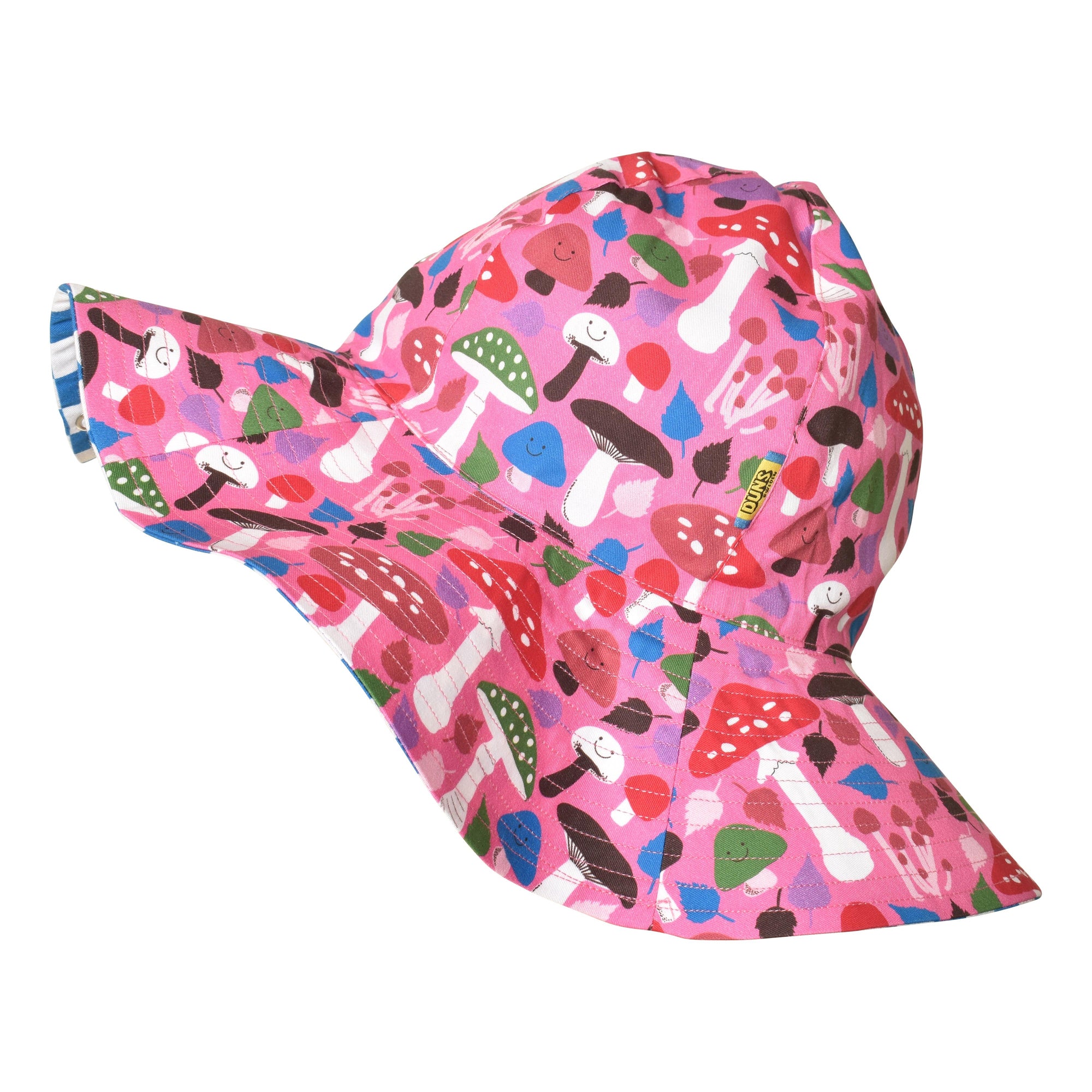 Mushroom - Pink Woven Sunhat-Duns Sweden-Modern Rascals