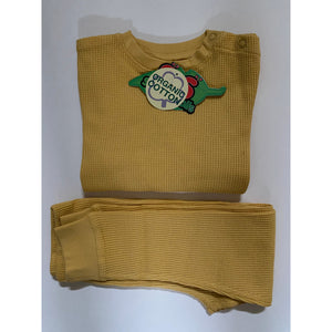 Mustard Waffle Set - 2 Left Size 4-5 & 5-6 years-Slugs and Snails-Modern Rascals