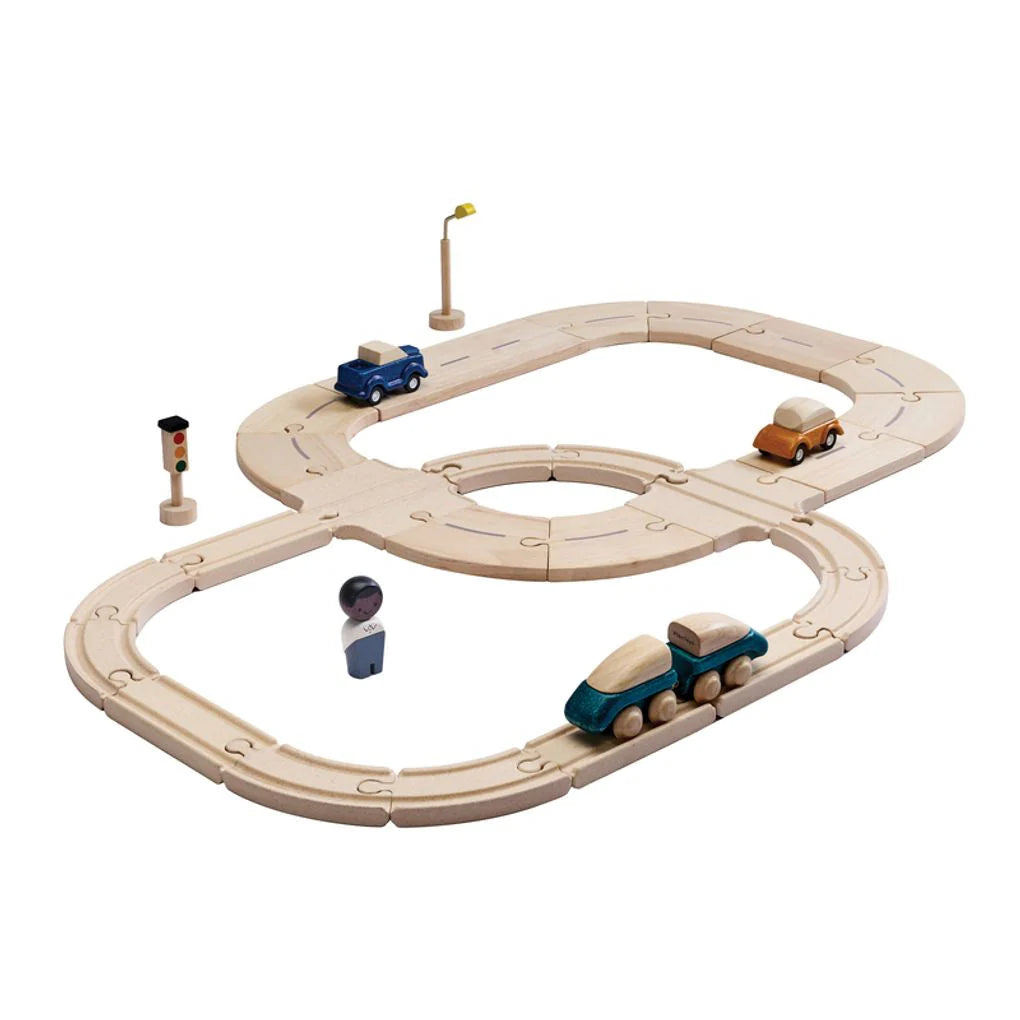 My First Rail & Road Set-PlanToys-Modern Rascals