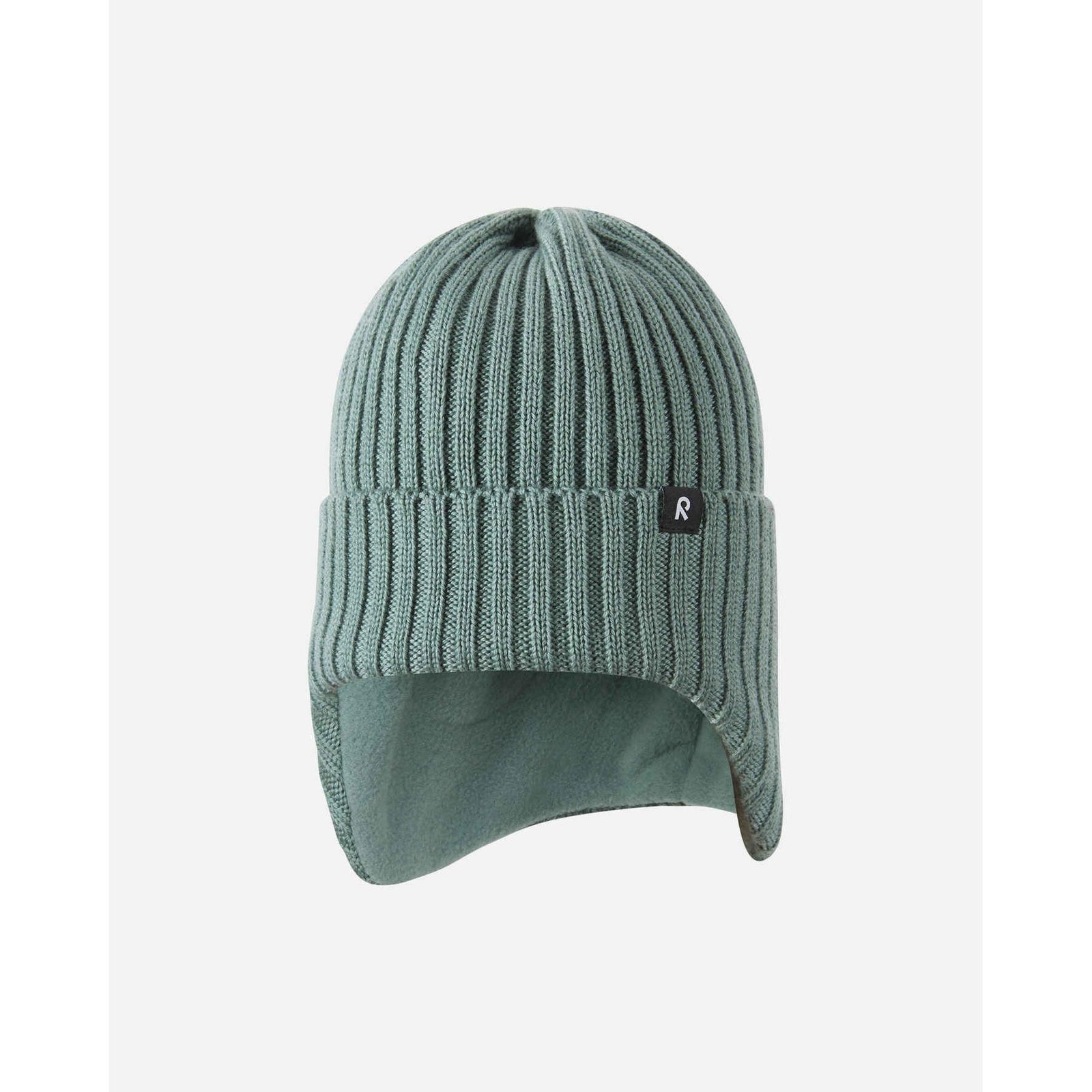 Mystinen Merino Wool Fleece Lined Beanie - Stone Green-Reima-Modern Rascals
