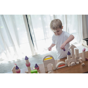 Natural Unit Blocks - 50 pieces-PlanToys-Modern Rascals