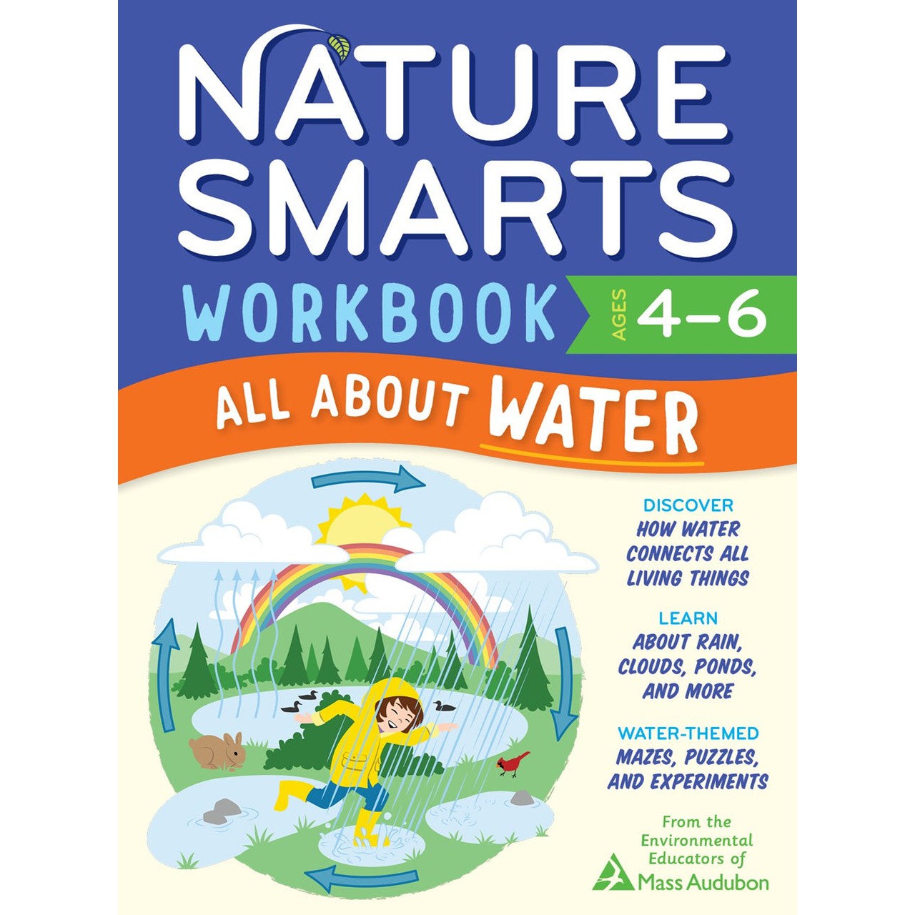 Nature Smarts Workbook - All About Water, Ages 4-6-Hatchette Group-Modern Rascals