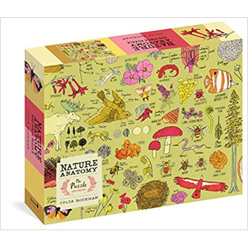 Nature's Anatomy - The Puzzle (500 pieces)-Hatchette Group-Modern Rascals