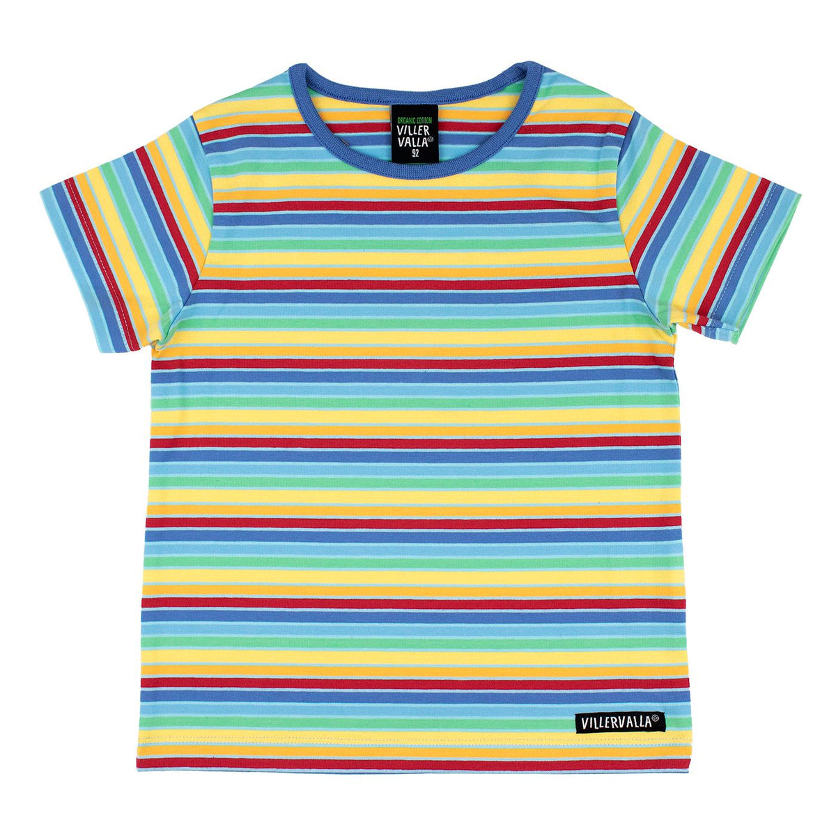 Nautic Multistripe Short Sleeve Shirt - 1 Left Size 9-10 years-Villervalla-Modern Rascals