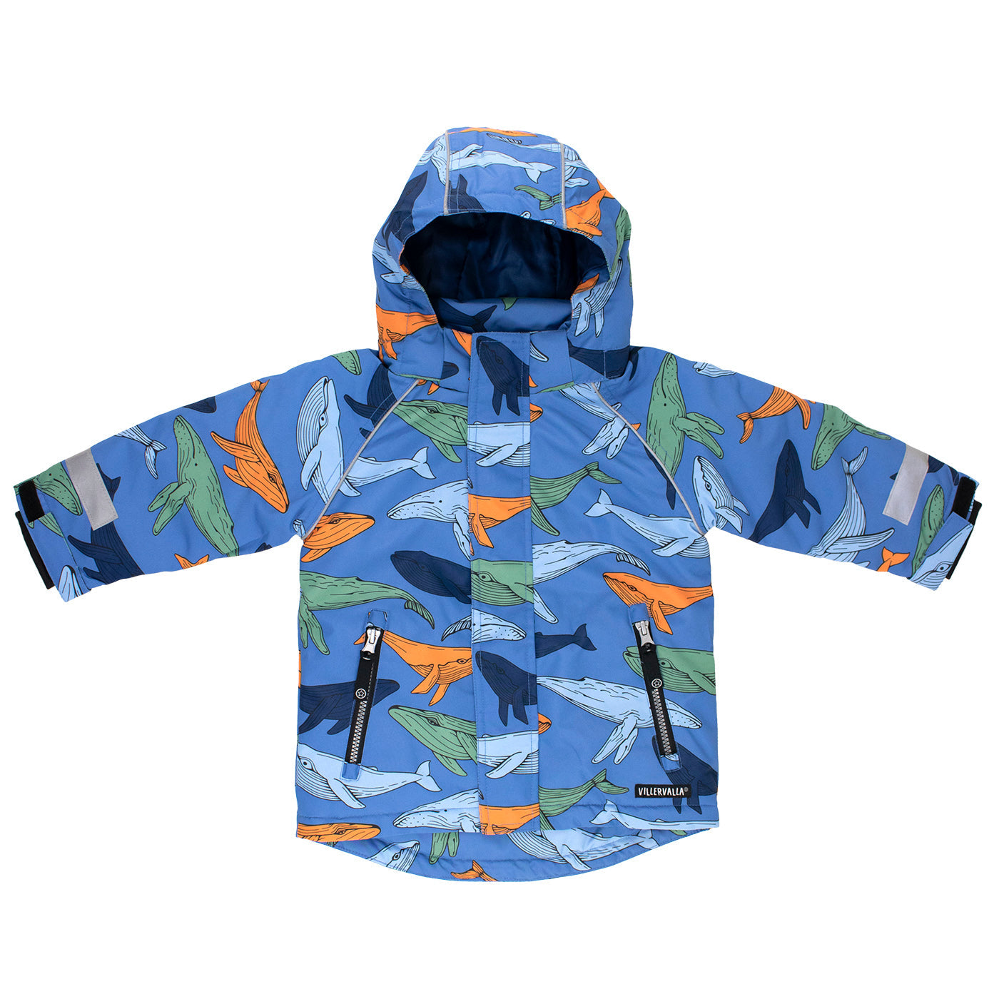 Nautic Whale Winter Jacket - 2 Left Size 4-5 & 7-8 years-Villervalla-Modern Rascals