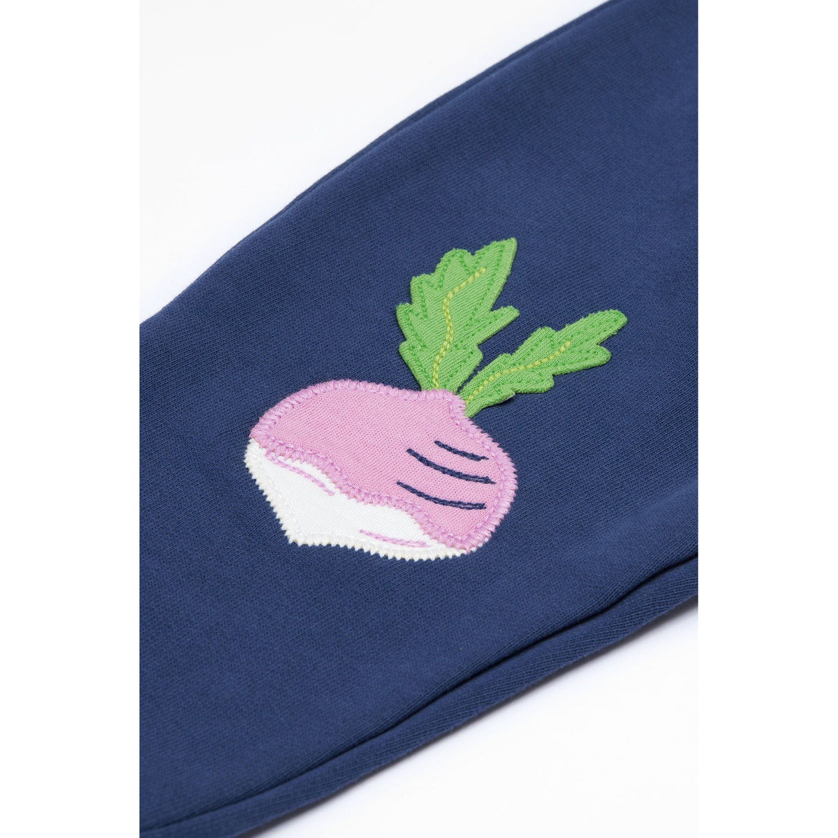 Navy Blue / Veg Character Crawlers - 1 Left Size 4-5 years-Frugi-Modern Rascals