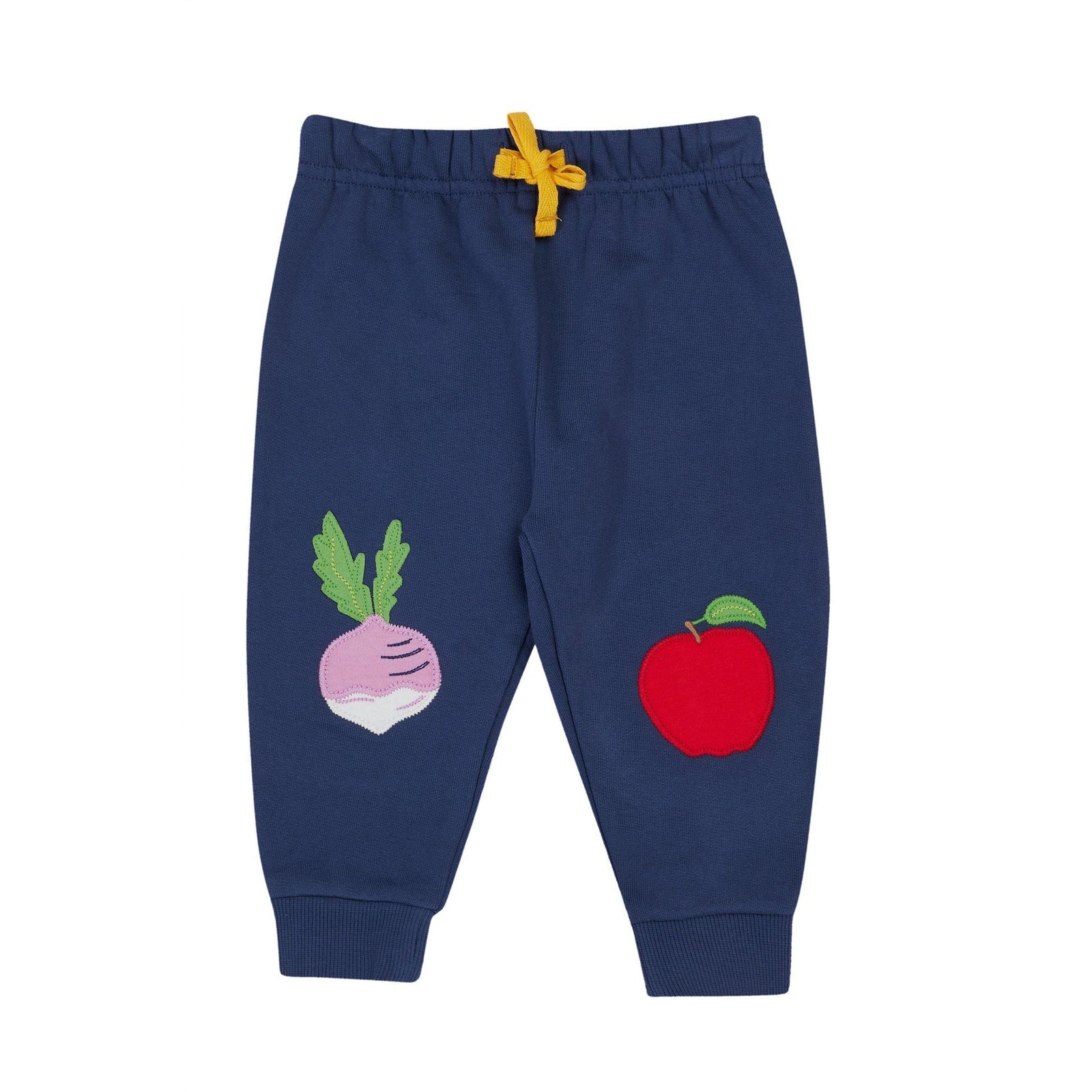 Navy Blue / Veg Character Crawlers - 1 Left Size 4-5 years-Frugi-Modern Rascals