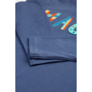 Navy Blue/Magic Adventure Applique Top-Frugi-Modern Rascals