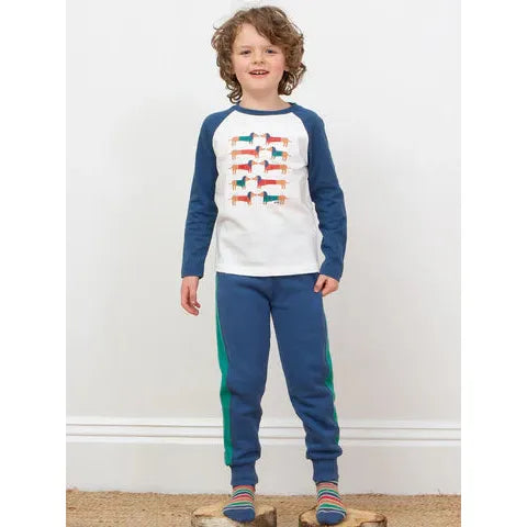 Navy Jump In Joggers - 1 Left Size 2-3 years-Kite-Modern Rascals