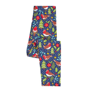 Navy/Robin Libby Leggings-Frugi-Modern Rascals