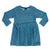 Nordic Knit Long Sleeve Flared Dress in Dark Ocean - 2 Left Size 2-3 & 10-11 years-Villervalla-Modern Rascals