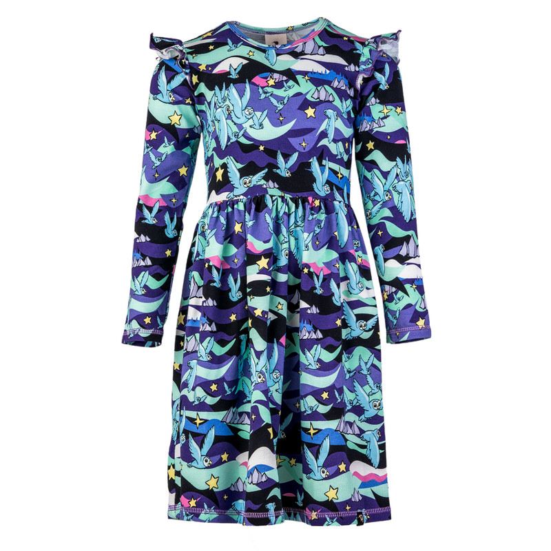 Northern Lights Long Sleeve Dress-Mullido-Modern Rascals