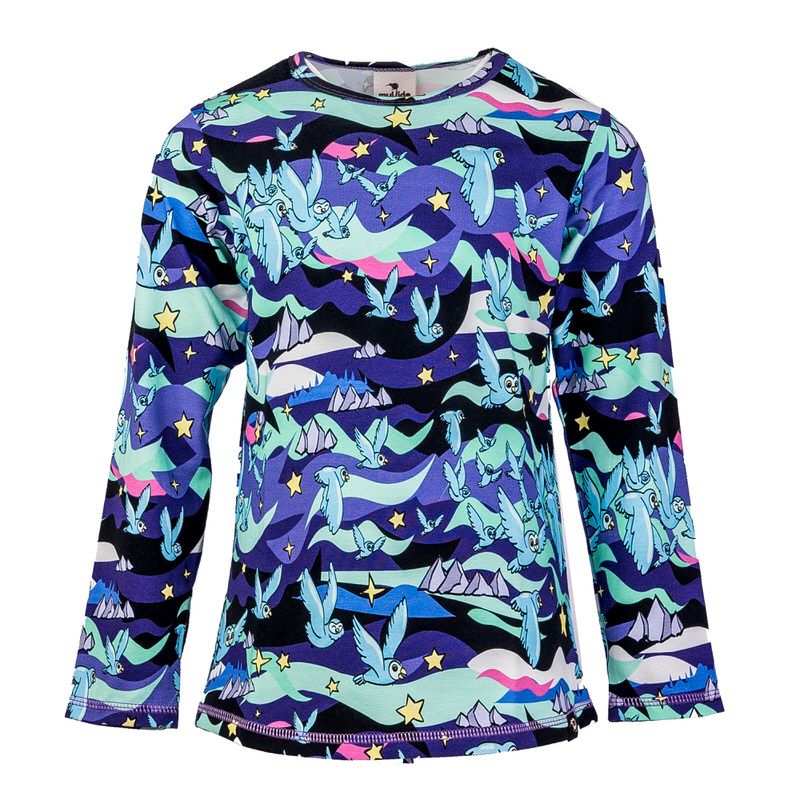 Northern Lights Long Sleeve Shirt - 2 Left Size 2-4 & 4-6 years-Mullido-Modern Rascals