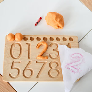 Number Tracing & Ten Frame Board-Modern Rascals-Modern Rascals