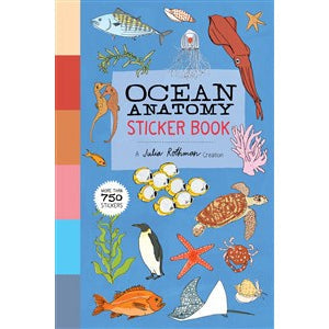 Ocean Anatomy Sticker Book-Hatchette Group-Modern Rascals
