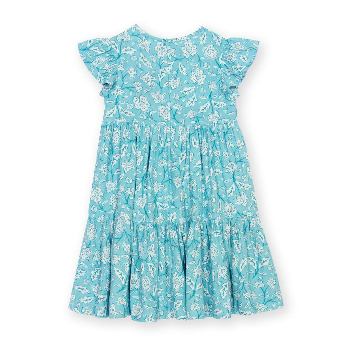 Ocean Bloom Short Sleeve Dress-Kite-Modern Rascals