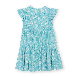 Ocean Bloom Short Sleeve Dress-Kite-Modern Rascals