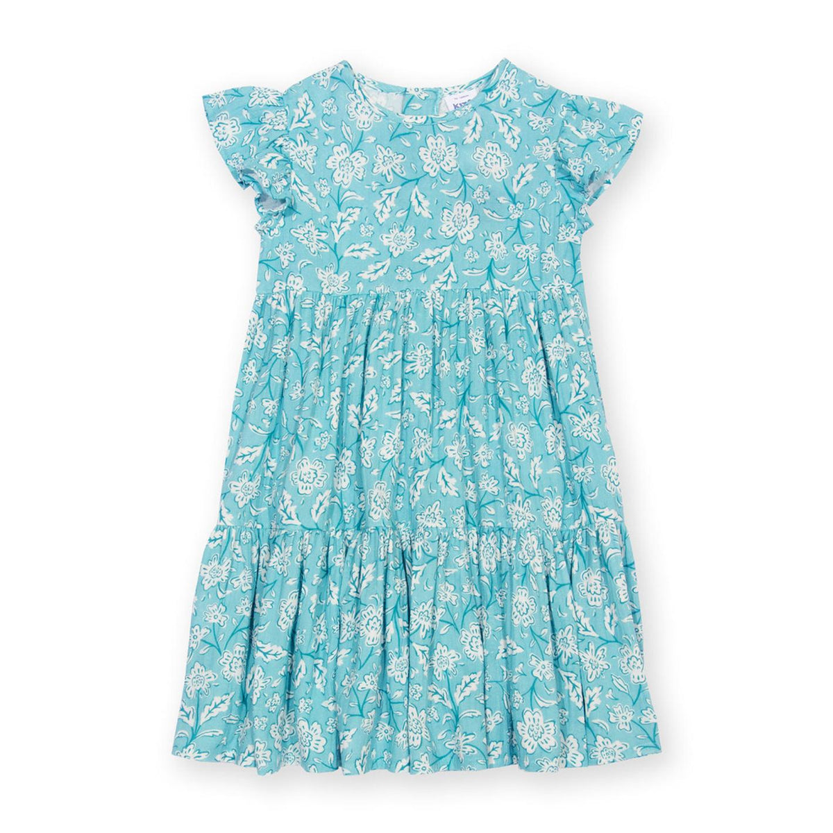 Ocean Bloom Short Sleeve Dress-Kite-Modern Rascals