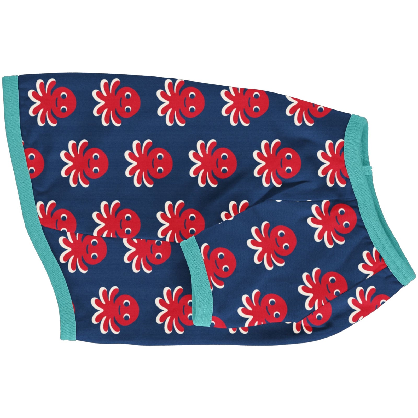 Octopus Short Sleeve Shirt for Dogs-Maxomorra-Modern Rascals