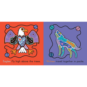Ojibway Animals - Board Book-Native Northwest-Modern Rascals