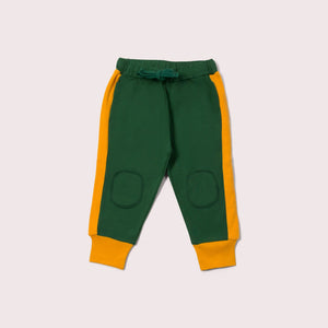 Olive Knee Patch Cozy Joggers - 2 Left Size 2-3 & 3-4 years-Little Green Radicals-Modern Rascals