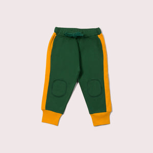 Olive Knee Patch Cozy Joggers-Little Green Radicals-Modern Rascals