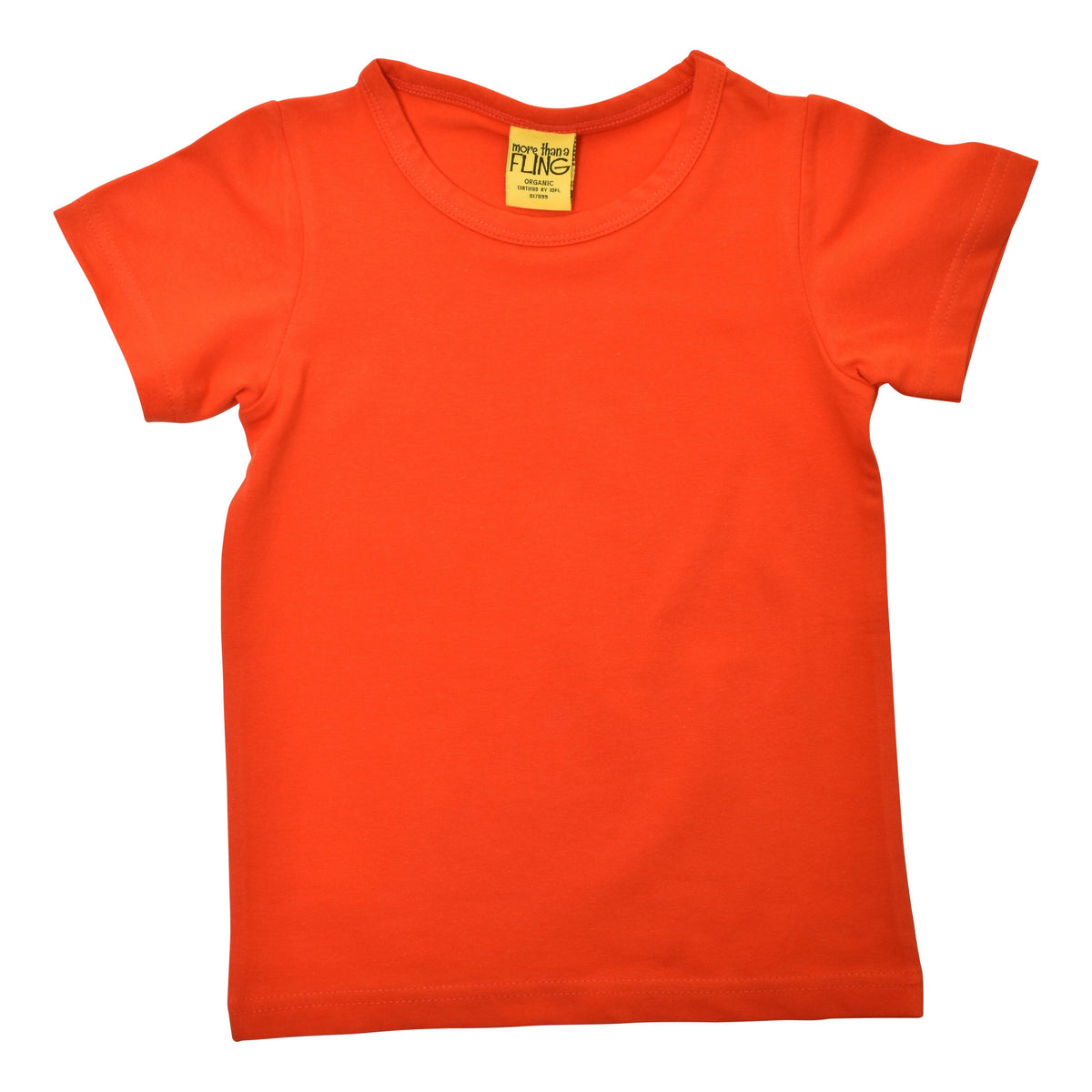 Orange Com Short Sleeve Shirt (these look RED in person)-More Than A Fling-Modern Rascals