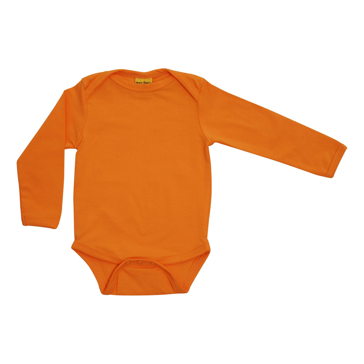 Orange Long Sleeve Onesie-More Than A Fling-Modern Rascals
