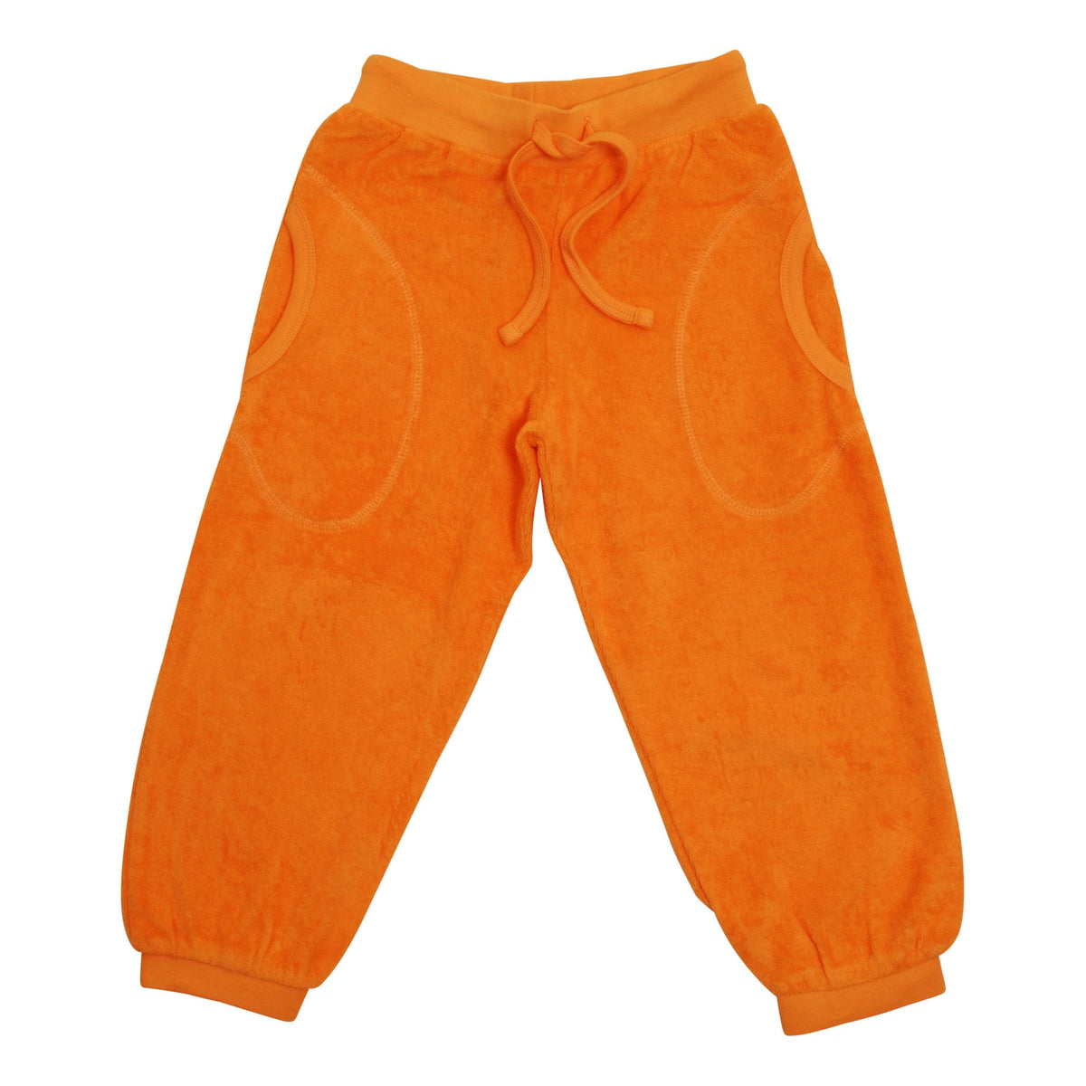 Orange Terry Trousers - 1 Left Size 12-18 months-Duns Sweden-Modern Rascals