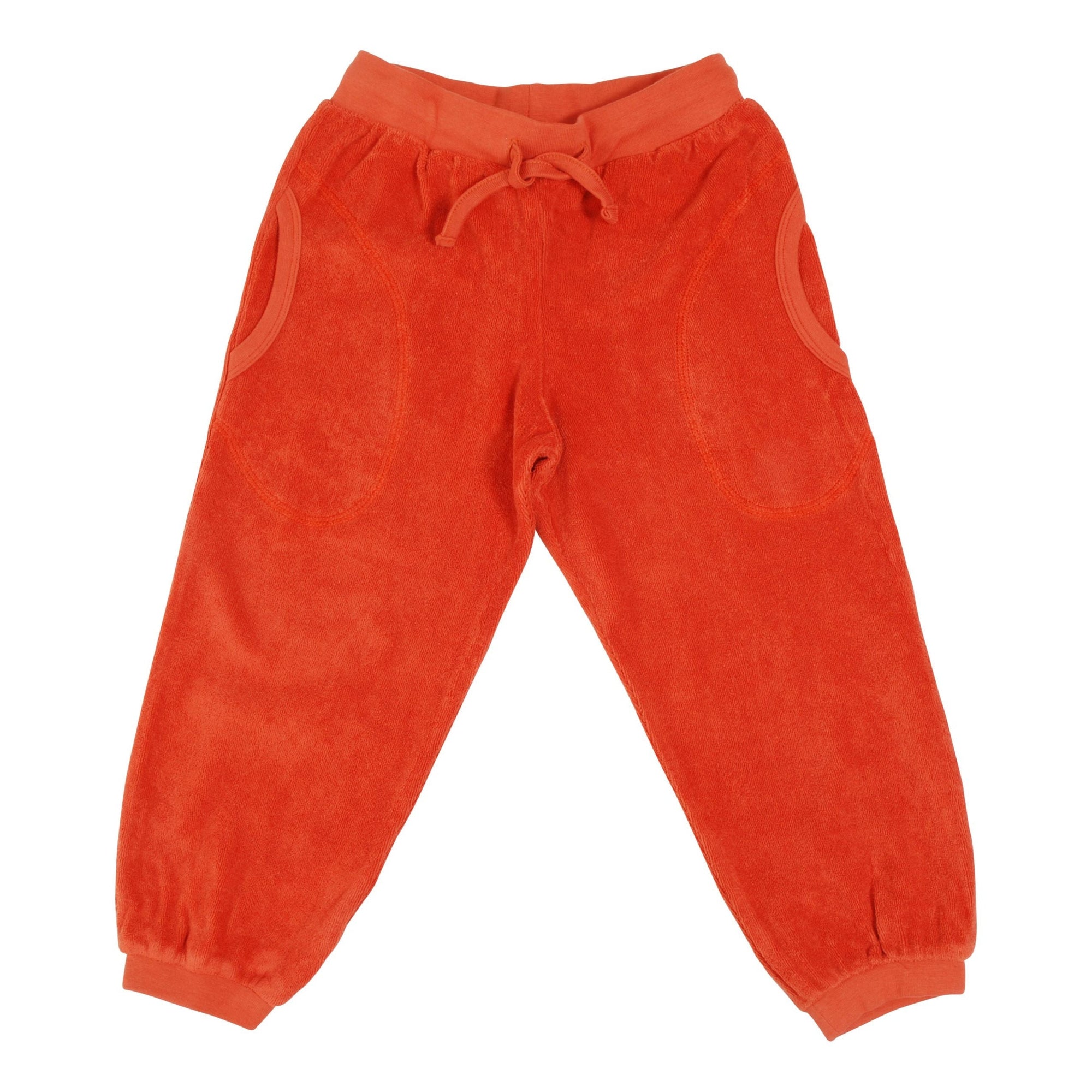 Orange Terry Trousers - 2 Left Size 11-12 years-Duns Sweden-Modern Rascals