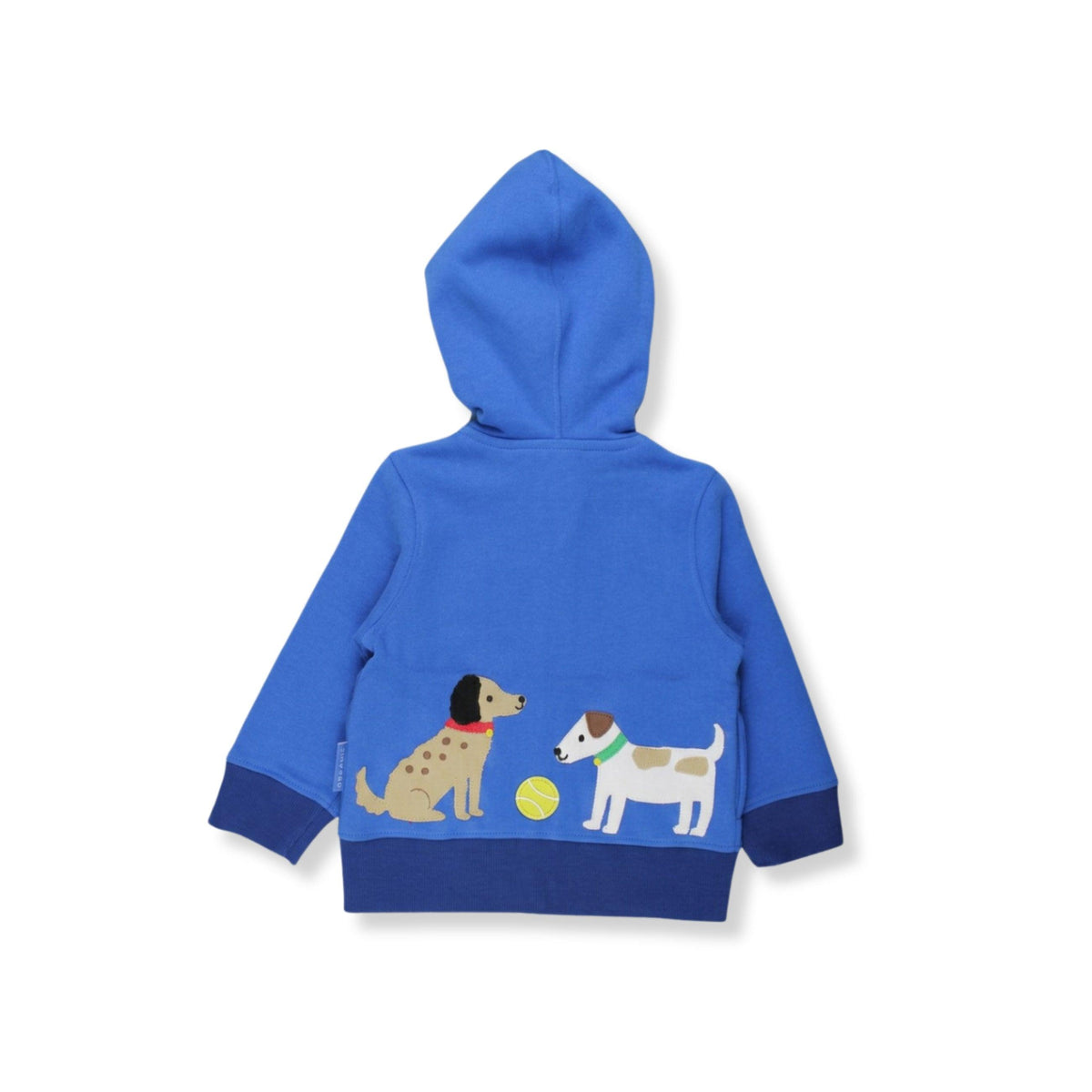 Organic Dog Applique Hoodie-Toby Tiger-Modern Rascals