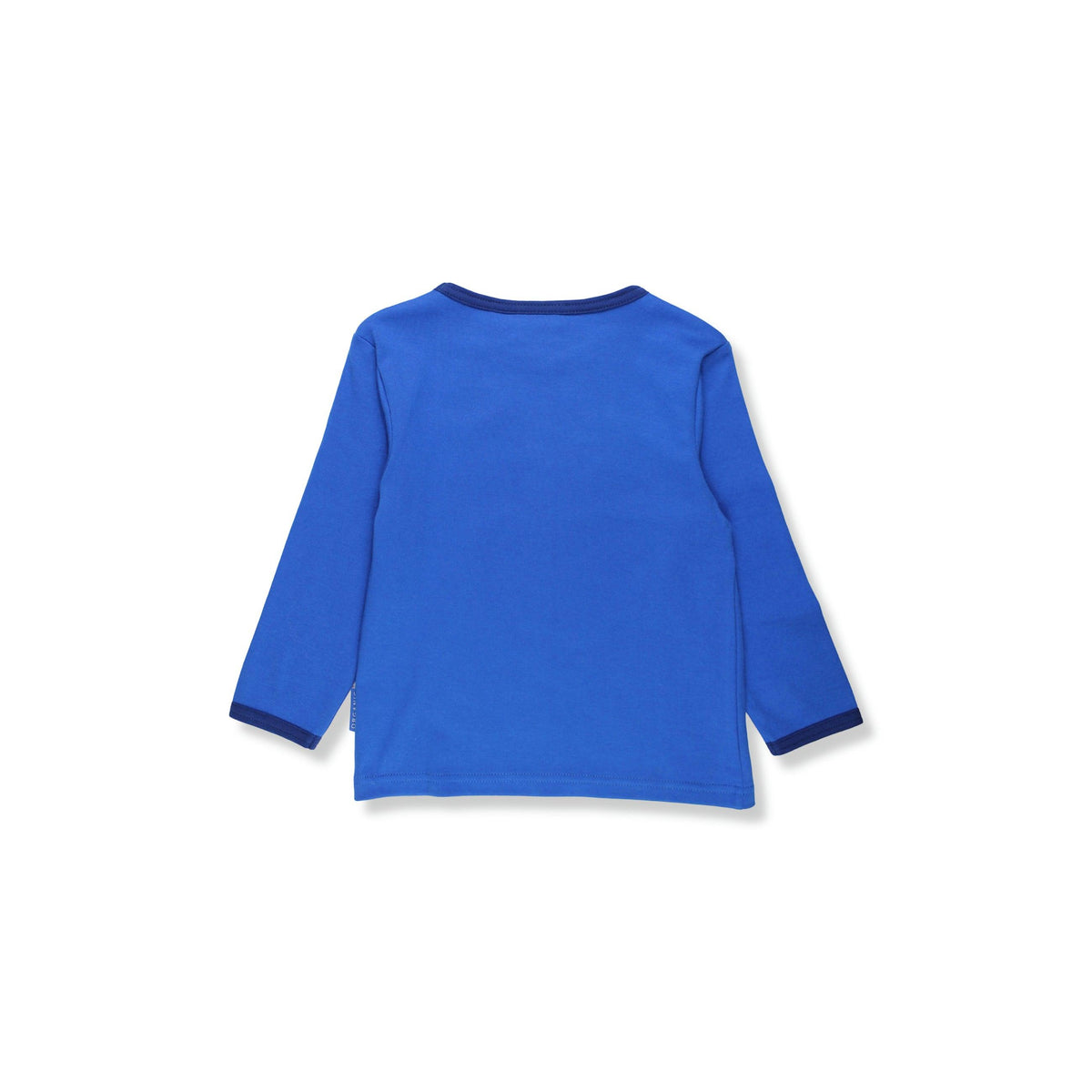 Organic Dog Applique Long Sleeve Shirt-Toby Tiger-Modern Rascals