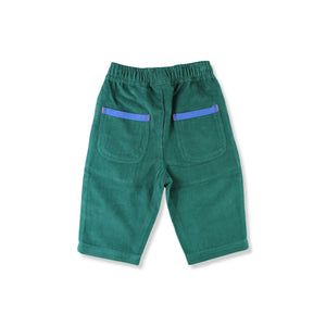 Organic Green Corduroy Trousers-Toby Tiger-Modern Rascals