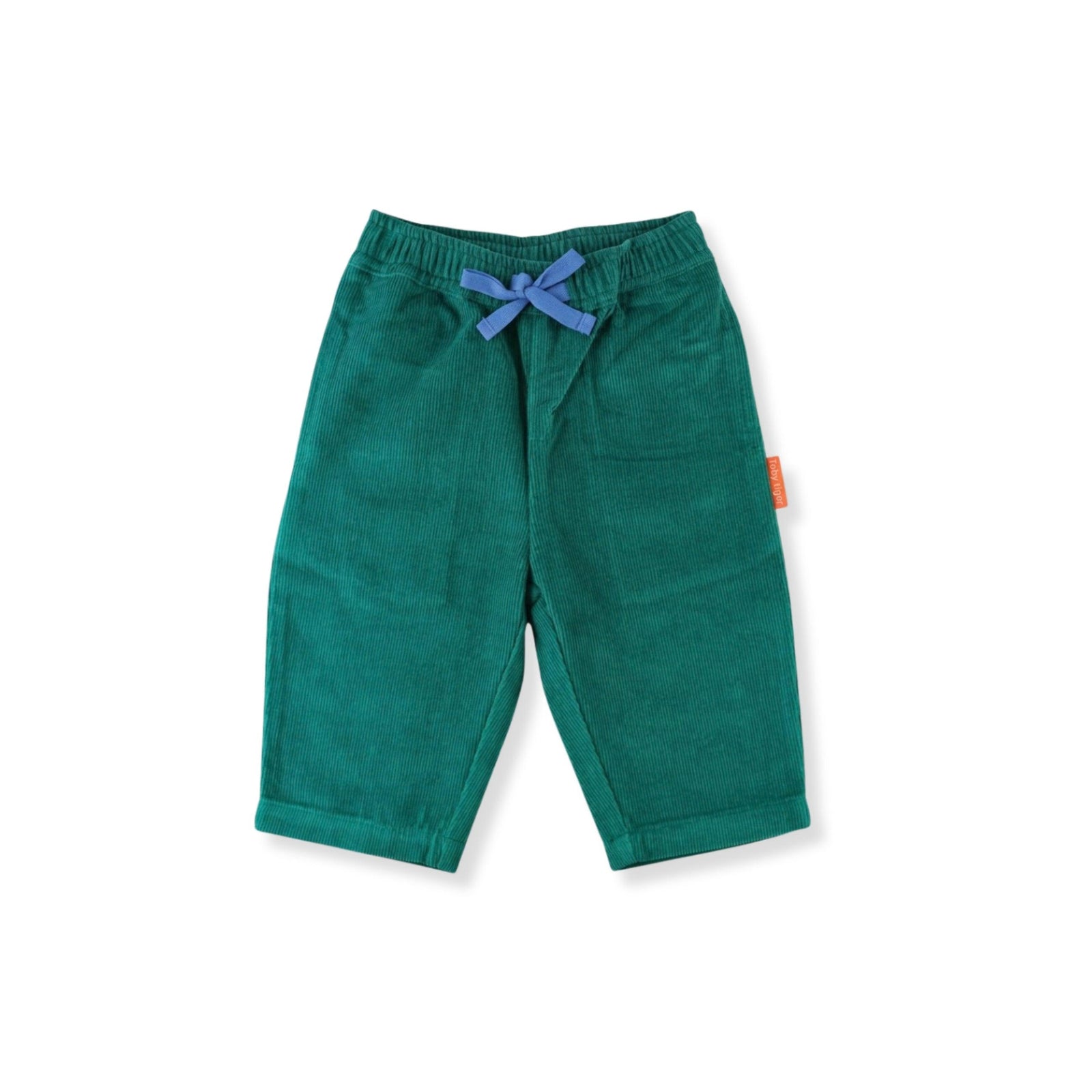 Organic Green Corduroy Trousers-Toby Tiger-Modern Rascals
