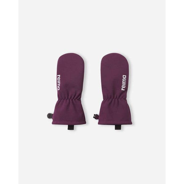 Osaten Softshell Rain Mittens with Lining - Deep Purple-Reima-Modern Rascals