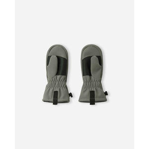 Osaten Softshell Rain Mittens with Lining - Greyish Green-Reima-Modern Rascals
